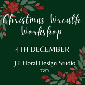 Wreath Workshop 4th Dec 7pm